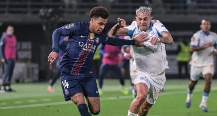 باريس سان جيرمان يتوج بالسوبر الفرنسي ويفوز على مارسيليا