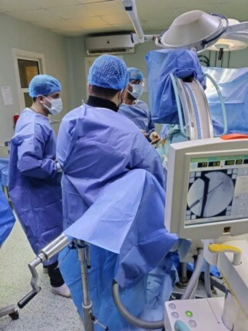 عملية جراحية طارئة تنقذ مريض فشل كلوي من مضاعفات كسر الفخذ في مستشفى وادي النطرون التخصصي