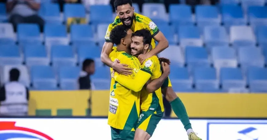 رباعية الخليج تمطر شباك ضمك في دوري روشن السعودي