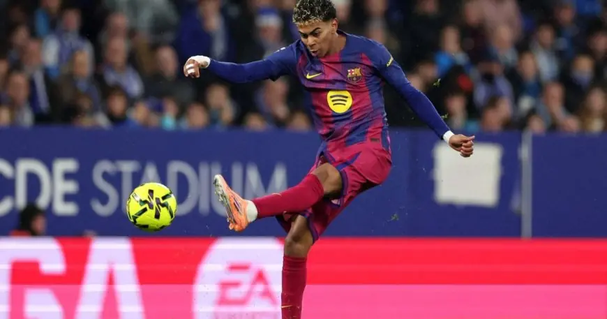 لامين يامال يحقق إنجازاً جديداً بفوزه بلقب “لاعب الشهر” في الدوري الإسباني للمرة الثانية