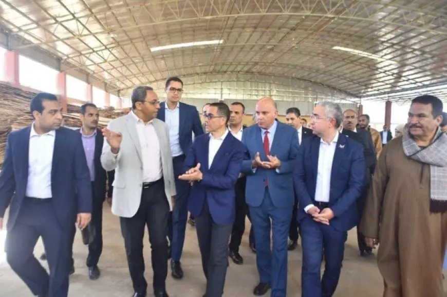وزير الاستثمار يزور مصانع الأقصر ماتريس ومشروع إيجل وود إندستريز لتحقيق قفزة اقتصادية