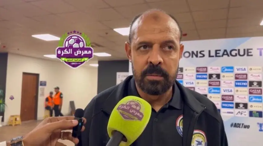 عماد النحاس يكشف أسرار مشواره مع الزوراء الرياضي على منصة معرض الكرة المصور