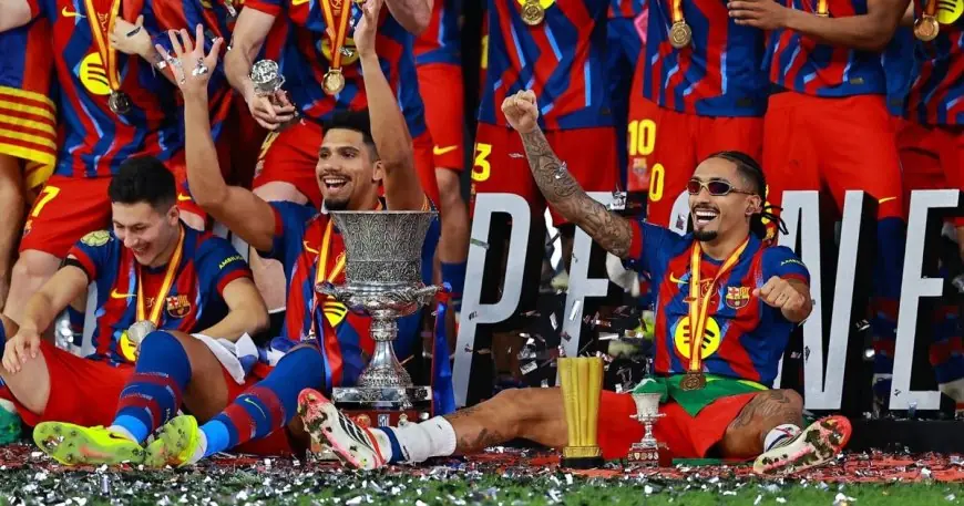 خمسة أرقام مثيرة من الكلاسيكو: سيطرة فليك في النهائيات ورافينيا يلاحق إنجازات ميسي