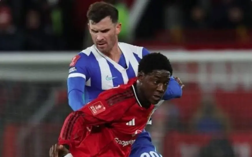 مانشستر يونايتد يودع كأس الاتحاد الإنجليزي بعد هزيمته أمام برايتون وتأهل الأخير إلى دور الـ32