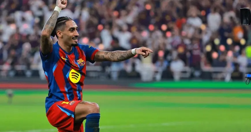 رافينيا يصرح بعد تسجيل هدف الفوز بالسوبر: الحظ يجازي المجتهدين