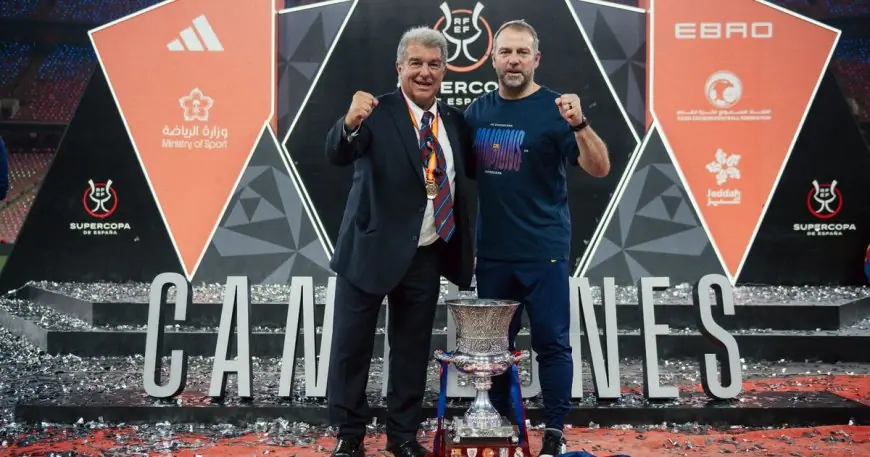 جوان لابورتا يهاجم كيليان مبابي: تصرف غير مفهوم بعد نهائي كأس السوبر