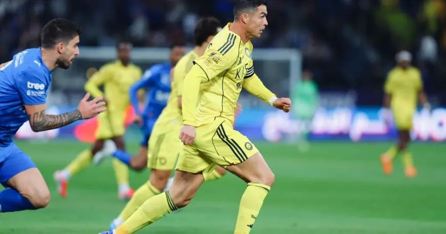 كريستيانو رونالدو يتألق كالأفضل من النصر والهلال يشهد مفاجأة بلقب الأعلى تقييماً في الديربي