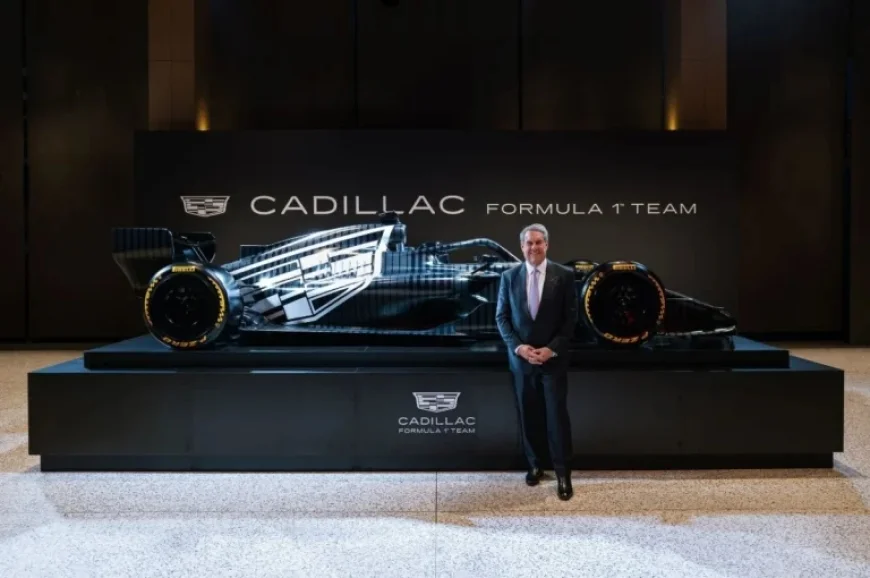 Cadillac Formula 1 Team Reveals Exclusive Livery for Barcelona Showcase