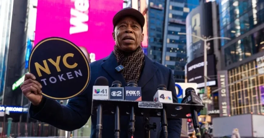 Adams Shapes Post-Mayoral Role by Pitching Crypto, Critiquing Mamdani