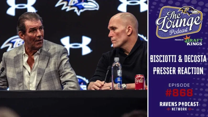 Ravens’ Leadership Speaks: Key Takeaways from Bisciotti & DeCosta’s Press Conference