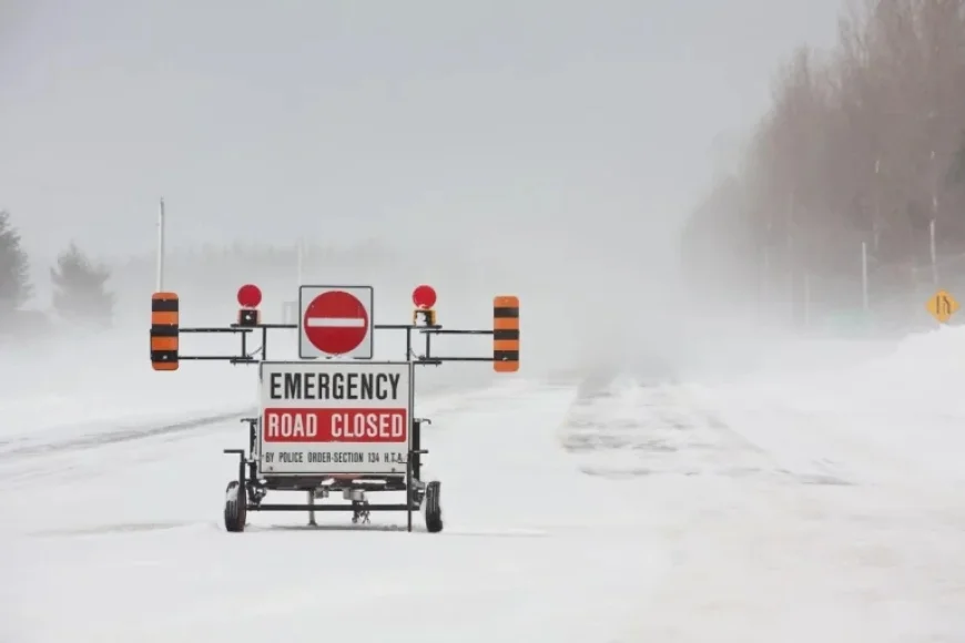 Weather Forces Closure of Highway 17
