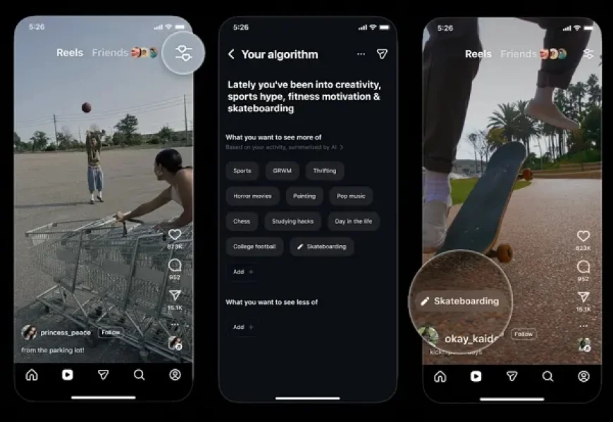 Instagram Introduces Algorithm Control for English-Speaking Users