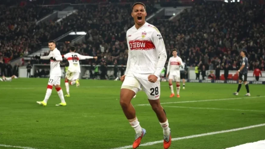 Nartey Clinches Victory in Thrilling Stuttgart vs. Frankfurt Clash