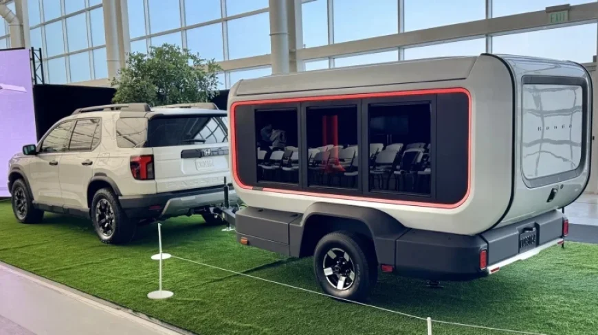 Honda’s Base Station Prototype Redefines Modern Trailer Design