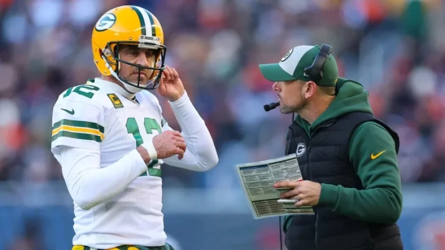 Aaron Rodgers’s Remarks Leave Matt LaFleur Speechless
