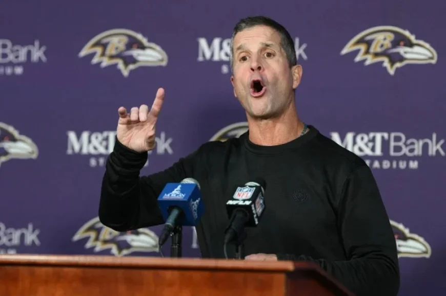 John Harbaugh Attends First In-Person Interview with Giants Today