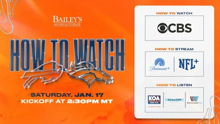 Broncos Face Bills in AFC Divisional Round Showdown