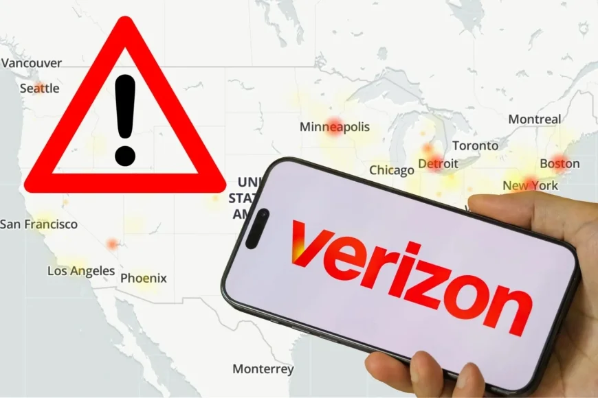 Verizon outage snarls mobile service nationwide as reports spike on January 14
