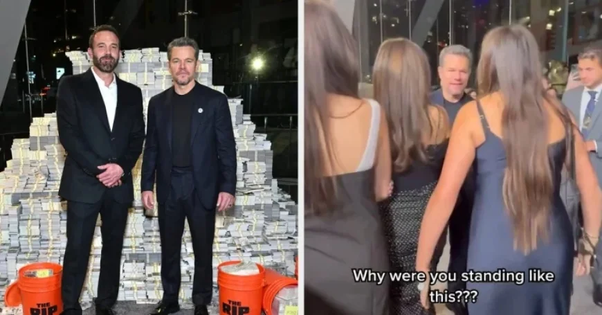 Teen Daughter Roasts Matt Damon on Red Carpet