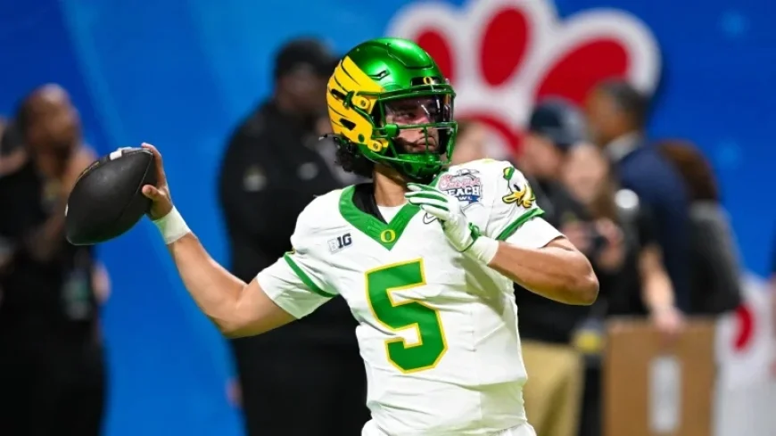 Dante Moore Set to Return to Oregon for 2026 Season