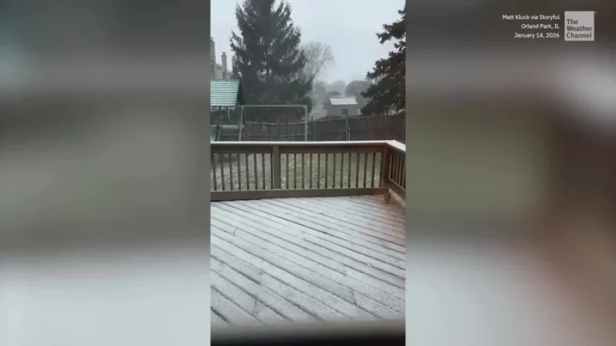 Chicago O’Hare Airport Halts Flights Due to Snowstorm