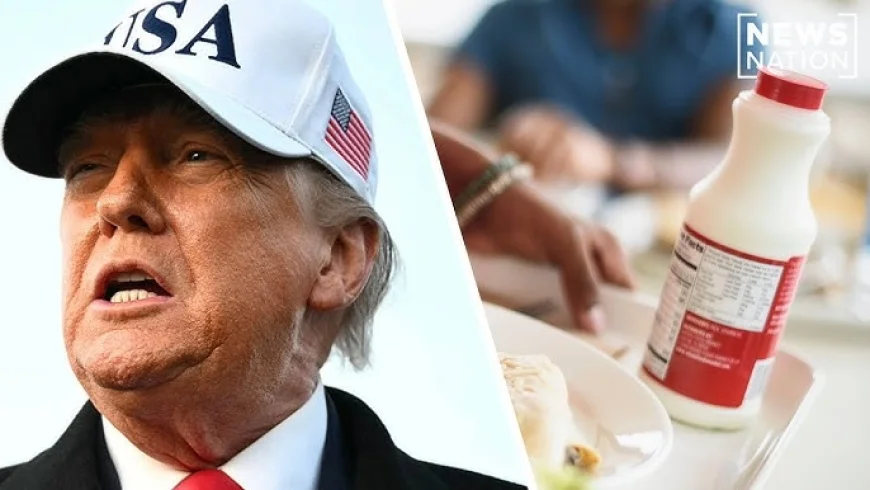 Whole Milk for Healthy Kids Act signed into law, restoring whole and 2% options to U.S. school cafeterias