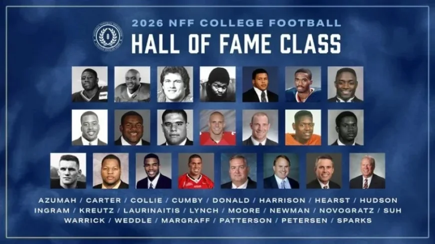 NFF Unveils 2026 College Football Hall of Fame All-Star Class