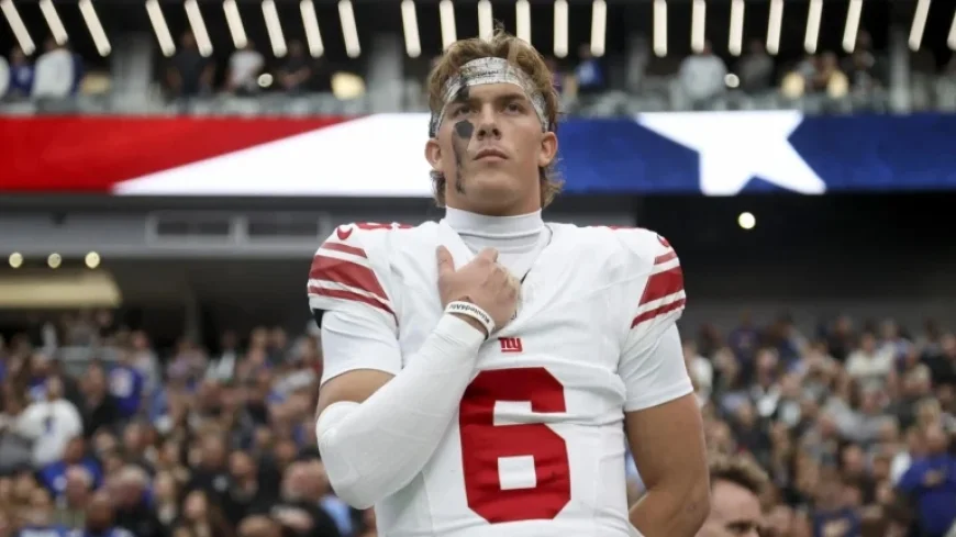 John Harbaugh Interviews Jaxson Dart in Wednesday Meeting with Giants