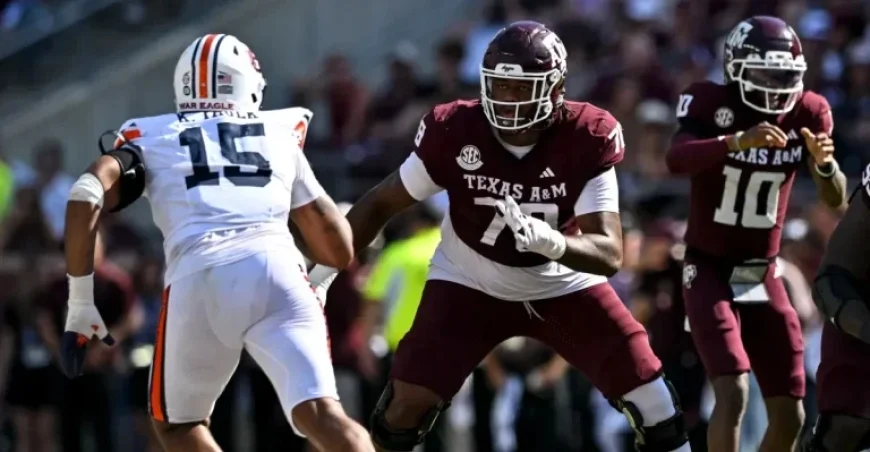 Texas A&M OT Jonte Newman Transfers, Commits to Texas
