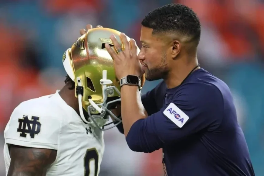 Marcus Freeman Discusses NFL Interest After Notre Dame’s CFP Snub