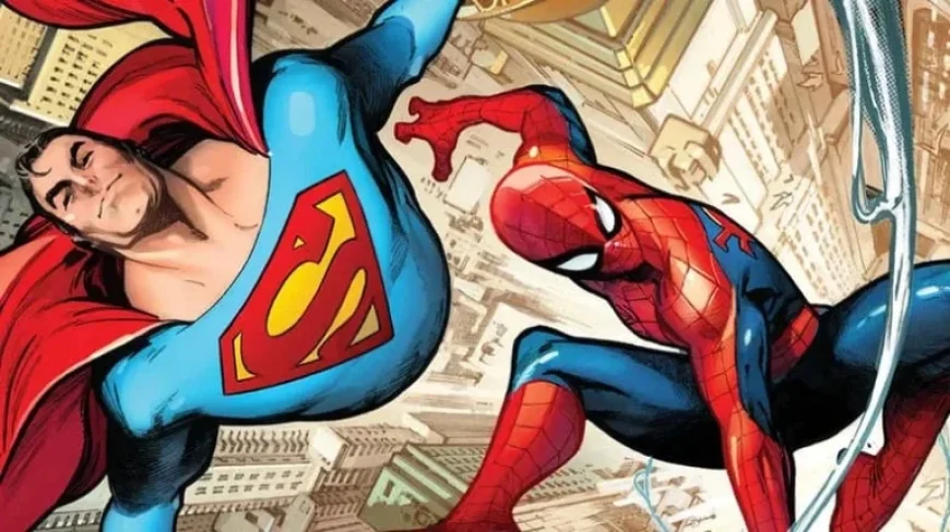 Marvel’s Spider-Man Teams Up with DC’s Superman in New Crossover Comic
