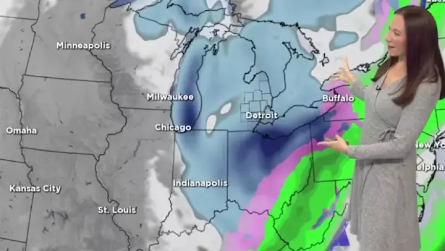 Metro Detroit Snow Forecast: Accumulation Totals and End Time Revealed