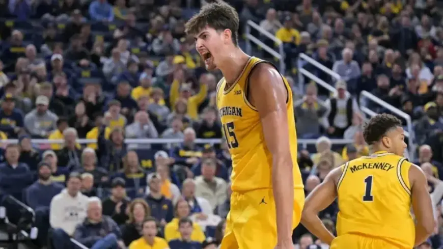 Pistons Select Michigan’s Aday Mara in ESPN’s Latest NBA Mock Draft