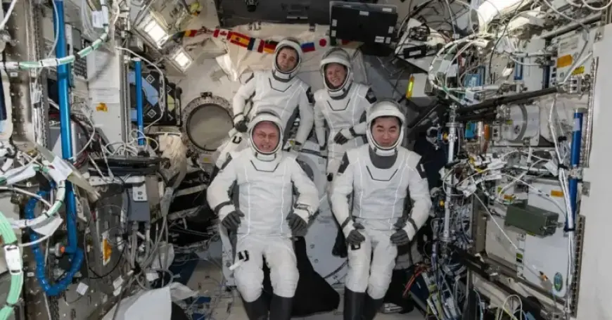 NASA Astronauts Return Home After Space Station Medical Evacuation
