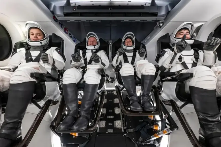 SpaceX Crew-11 by NASA Prepares for Upcoming Splashdown