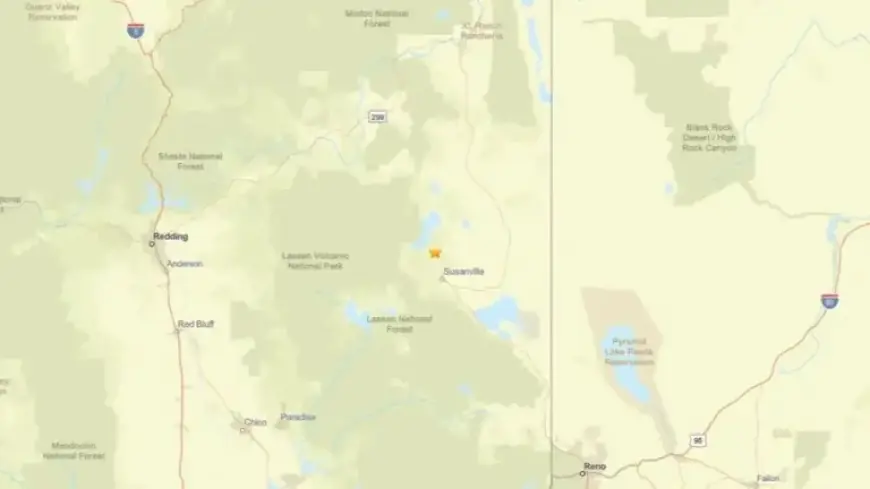 4.7 Magnitude Earthquake Strikes Near Susanville, CA on Dec. 28