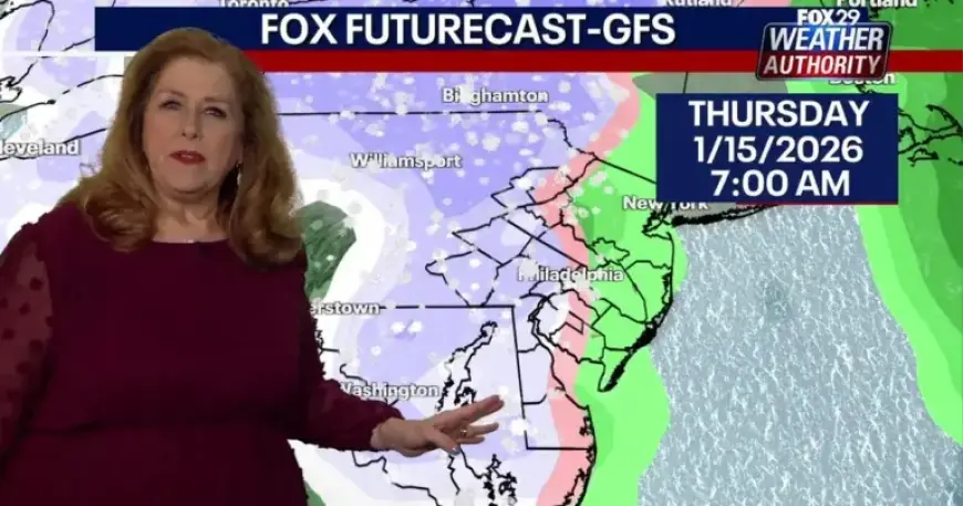 Philadelphia Braces for Wintry Mix, Disrupting Thursday Morning Commute
