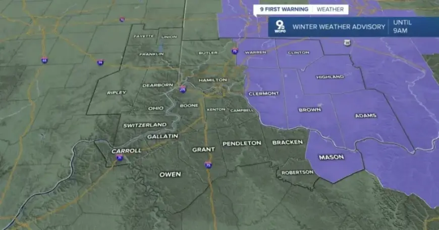 Winter Weather Alert in Effect Until 9 a.m.