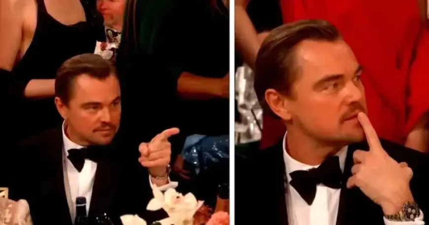 Leonardo DiCaprio’s Co-Star Shares Insight on Viral Golden Globes Moment