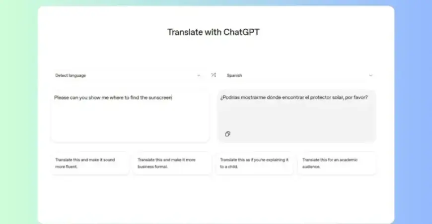 ChatGPT Translator Takes on Google Translate in Language Challenge