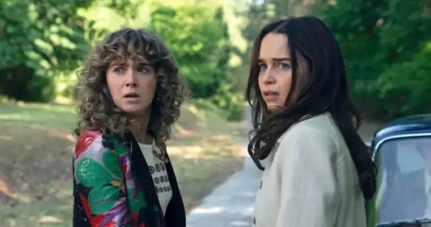 Emilia Clarke, Haley Lu Richardson Shine Bright in New Project