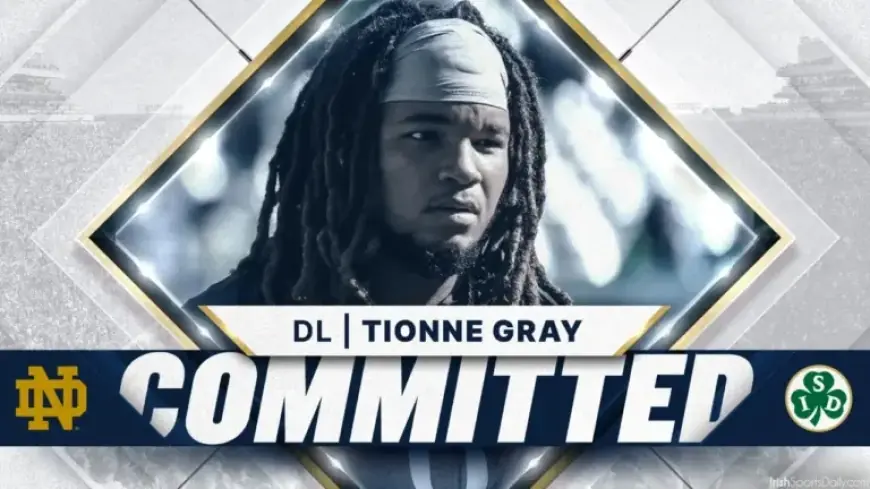 Notre Dame Secures Oregon Transfer Defensive Lineman Tionne Gray