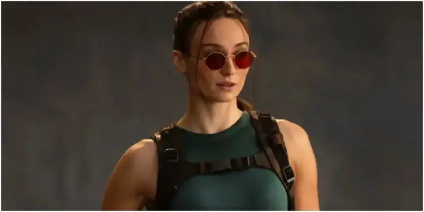 Sophie Turner Transforms Into Lara Croft: First Look Revealed