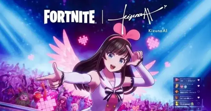 Kizuna Ai Collaboration at Fortnite Festival Sparks Confusion