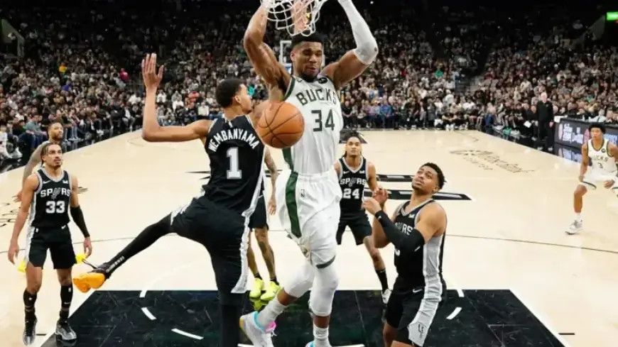 Giannis and Wemby Status Update for Bucks vs. Spurs Clash Tonight