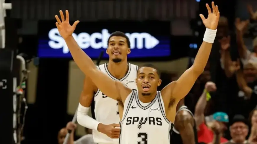 Victor Wembanyama, Keldon Johnson Shave Heads Following OKC Defeat