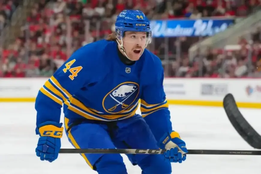 Sabres’ Forward Josh Dunne Sidelined 4-6 Weeks Due to Injury