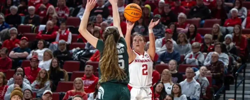 Huskers Aim to Upset No. 15 Spartans in Away Game