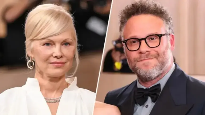 Pamela Anderson’s Awkward Encounter with Seth Rogen at Golden Globes