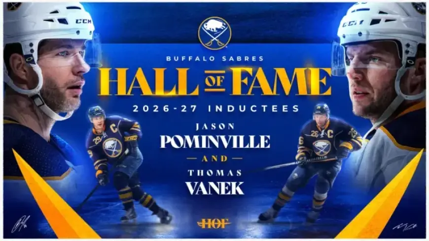 Sabres to Induct Pominville, Vanek into Hall of Fame in 2026-27